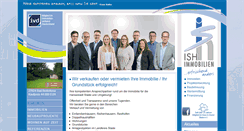 Desktop Screenshot of ish-immobilien.de